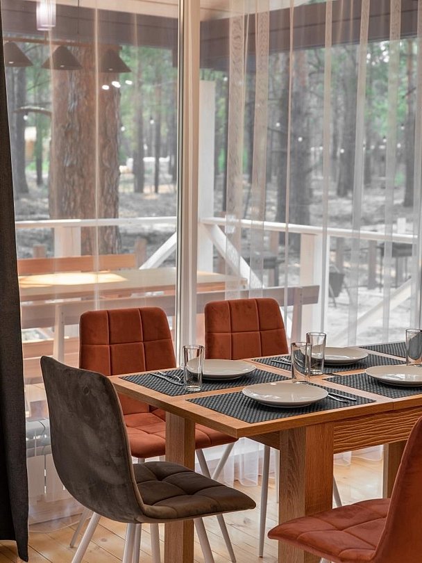 Домик Эко-Дом 4-местный 3-комнатный №5 (Семейный квартал)