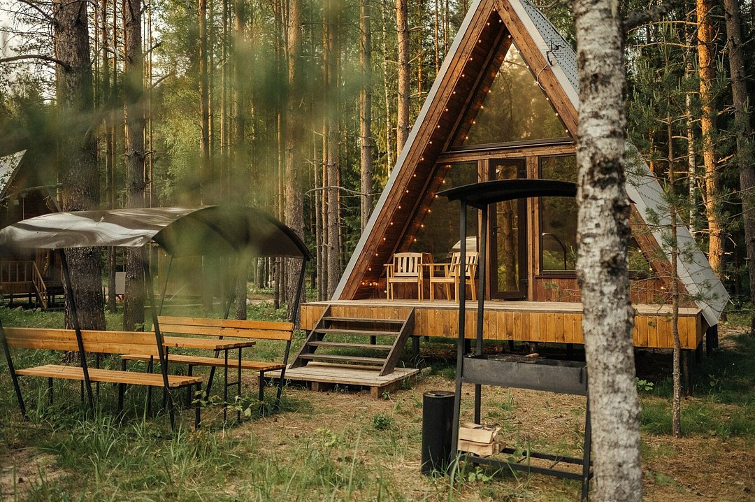 База отдыха Живой ручей, Ленинградская область, Луга Лужский район