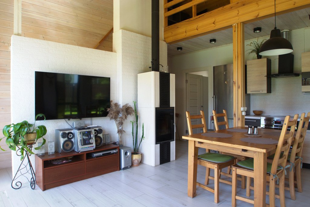 Частный дом Стильный с Баней в Суханово, Московская область: фото 4