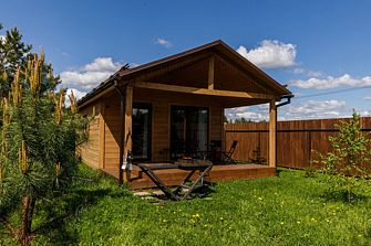 Частный дом 40м в лесной зоне рядом со Звенигородом