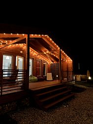 Частный дом с панорамными окнами