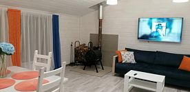 Коттедж c 1 комнатой с балконом, Частный дом с панорамными окнами, Электросталь