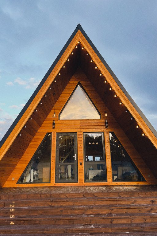Частный дом Уютный А-фрейм у Леса, деревня Дядькино, Московская область