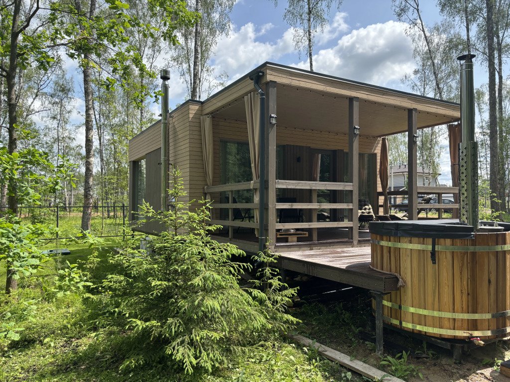 Частный дом с камином и потрясающим видом на лес, Домодедово, Московская область