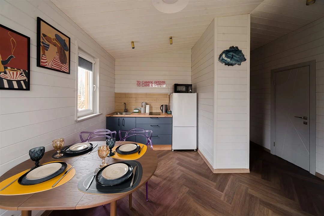 Дом 4-местный 2-комнатный (Барнхаус Эклектика 2)