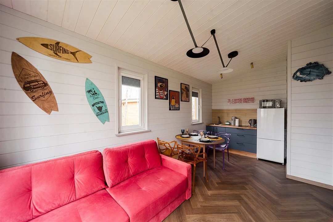 Дом 4-местный 2-комнатный (Барнхаус Эклектика 2)