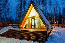 Дом А-фрейм 1, Гостевой дом My little forest, Дмитровский район