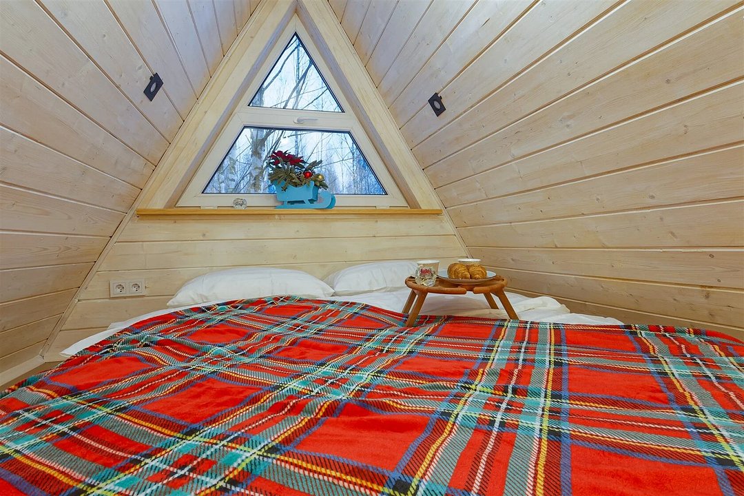 Дом 2-местный 1-комнатный (А-фрейм 1)