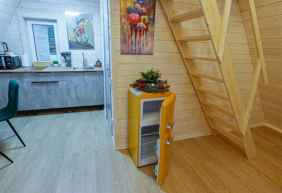 Дом 2-местный 1-комнатный (А-фрейм 1)