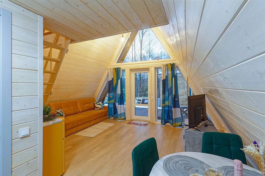 Дом 2-местный 1-комнатный (А-фрейм 1)