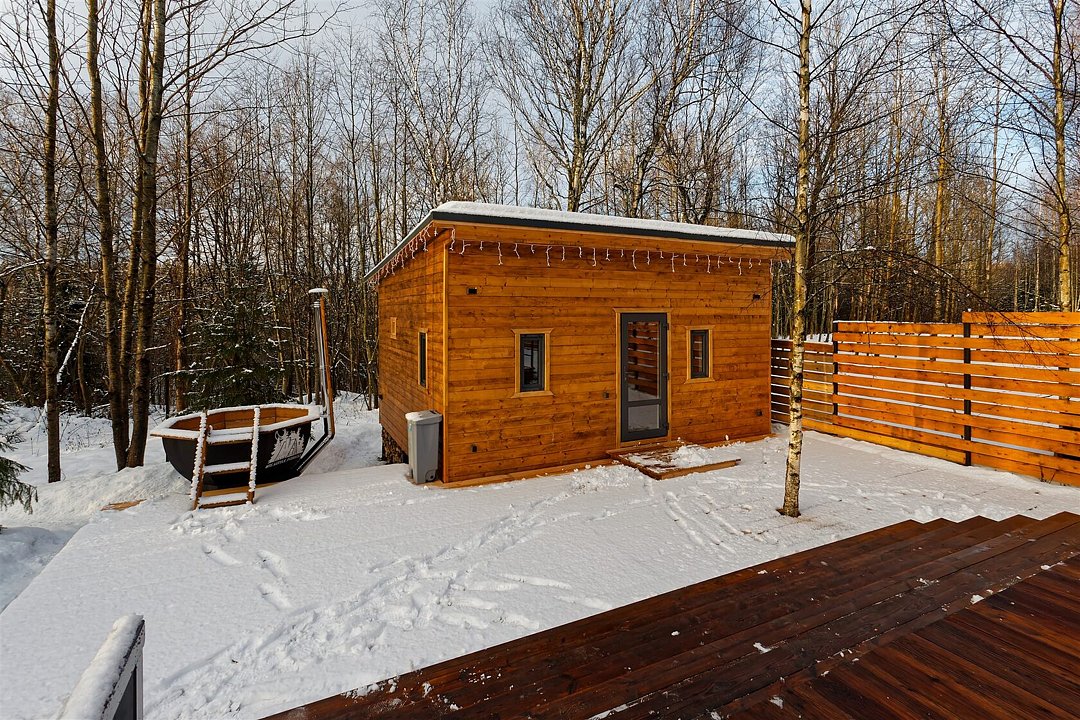 Дом 2-местный 1-комнатный (А-фрейм 1)