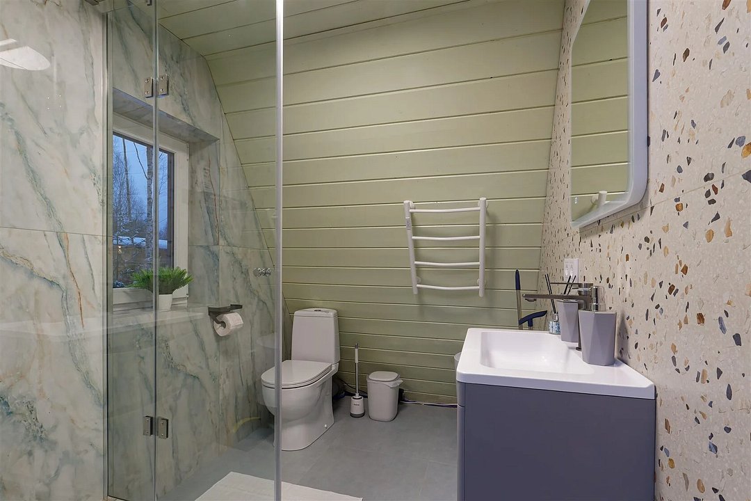 Дом 2-местный 1-комнатный (А-фрейм 1)