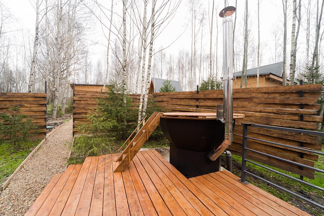 Дом 2-местный 1-комнатный (Барнхаус Бохо 2)