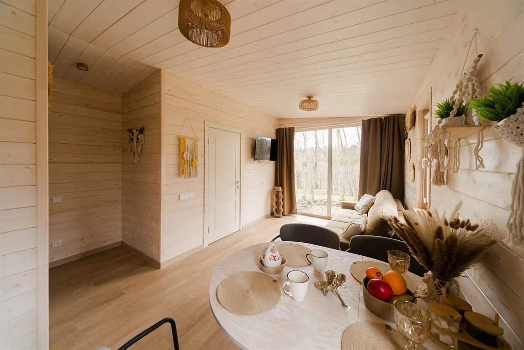 Дом 2-местный 1-комнатный (Барнхаус Бохо)