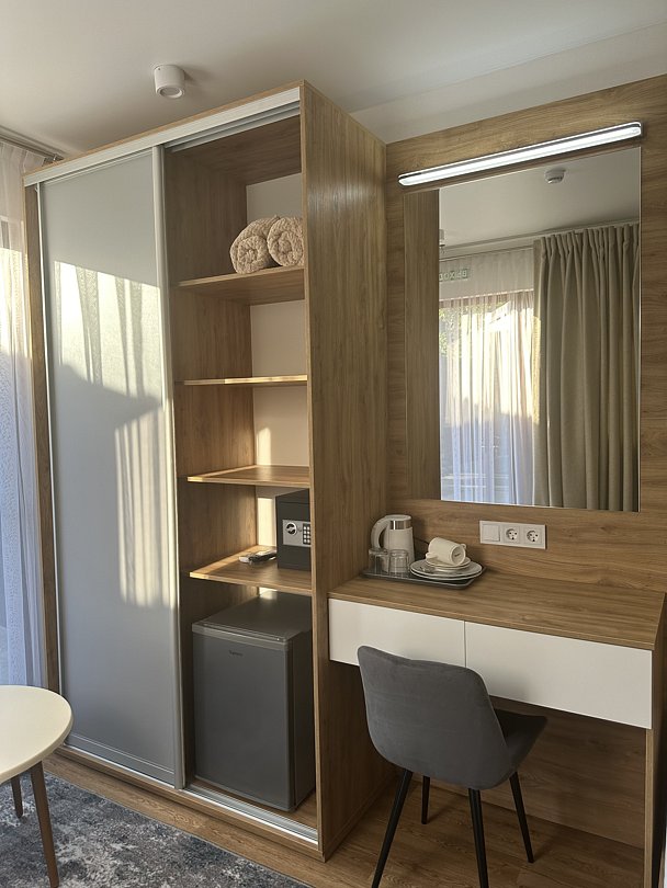 Стандартный 2-местный 1-комнатный (с раздельными кроватями)