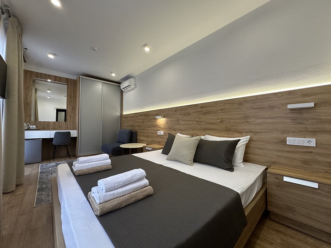 Улучшенный 3-местный 1-комнатный (вид на территорию)