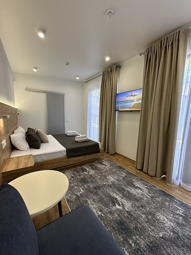 Улучшенный 3-местный 1-комнатный (вид на территорию)