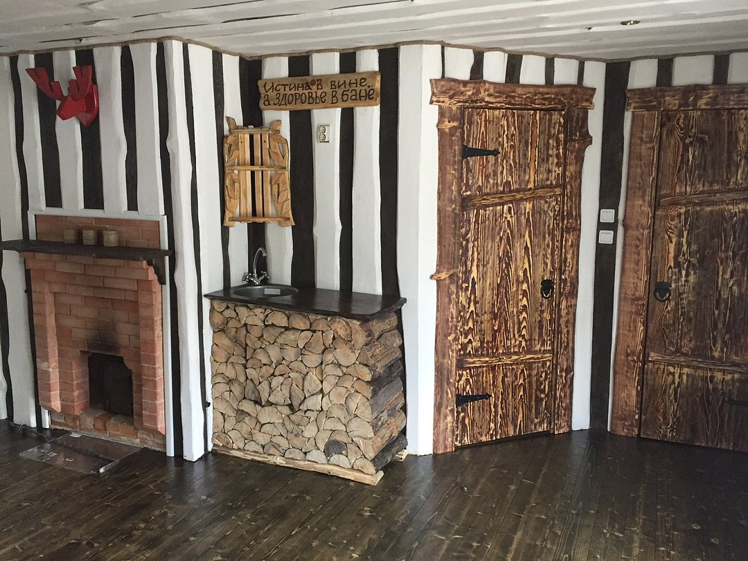 Дом 15-местный (№1, русская баня, бильярд, купель)