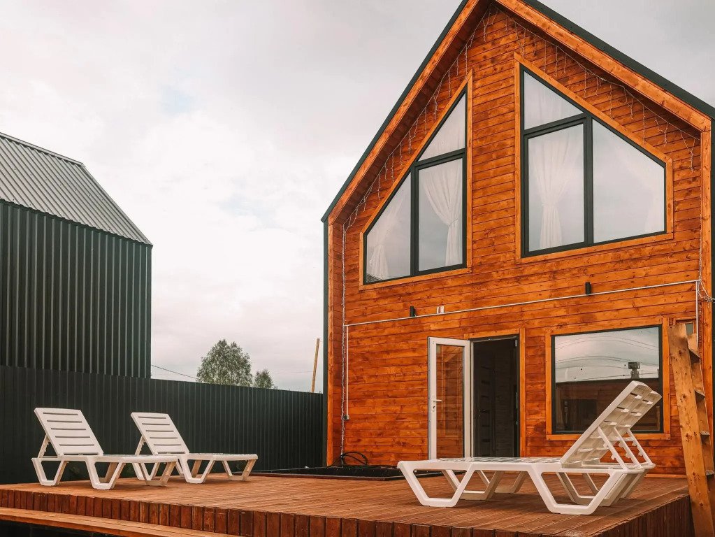 Коттедж в стиле Барнхаус, Богородский район, Московская область