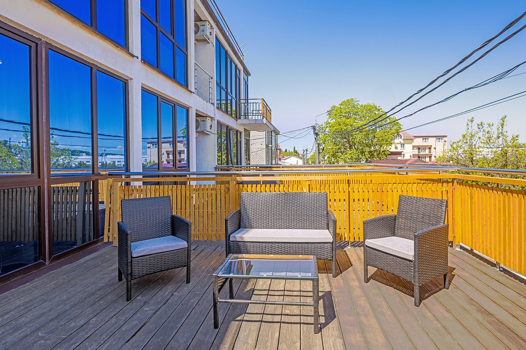 Делюкс 3-местный (с террасой)