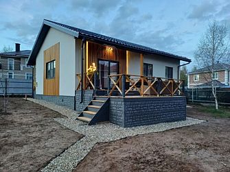 Частный дом Уютный коттедж рядом с лесом