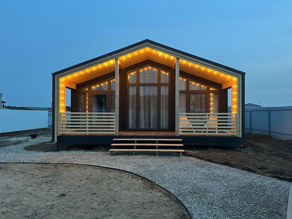 Частный дом Барнхауз с баней, Домодедово, Московская область