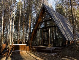 Домик средний, База отдыха Forest Tale, Дегтярск