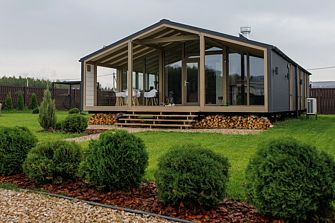 Частный дом с чаном рядом с заповедником