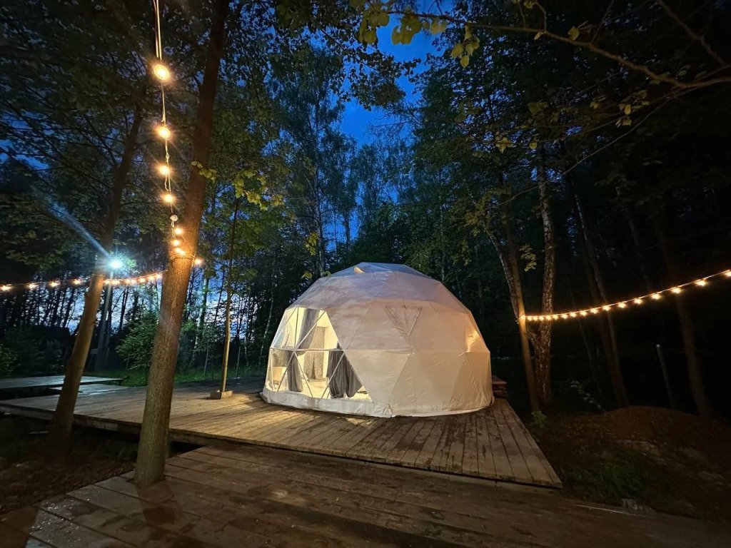 Коттедж Шале в лесу, Московская область, Ступинский район 