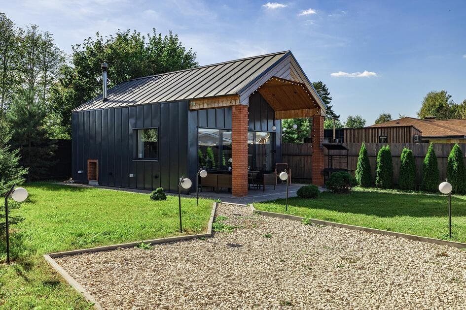 Дом-баня на дровах Лес_Озеро_Дом, Московская область, село Семеновское Ступинский район