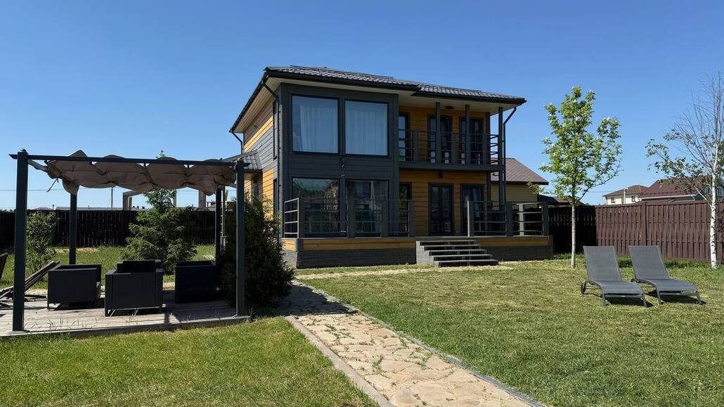 Дом Большой семейный Лес_Озеро_Дом, Московская область, село Семеновское Ступинский район