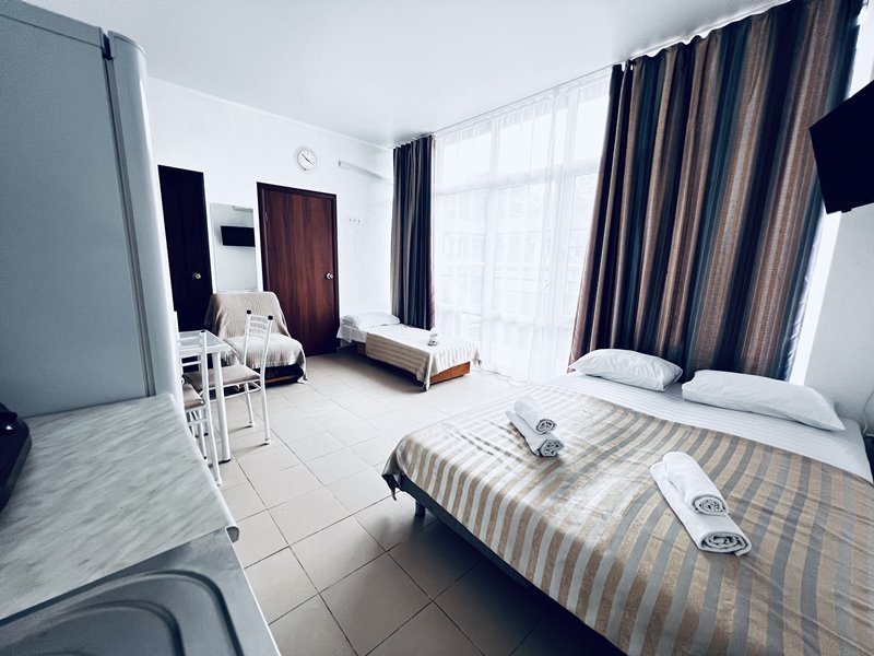 Апартаменты 5-местный 2-комнатный (с кухней)