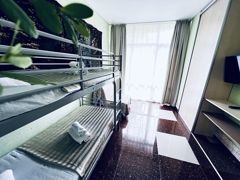 Апартаменты 6-местный 3-комнатный (с кухней)