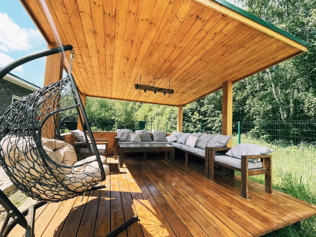 Дом в лесу с баней и чаном, Московская область: фото 5