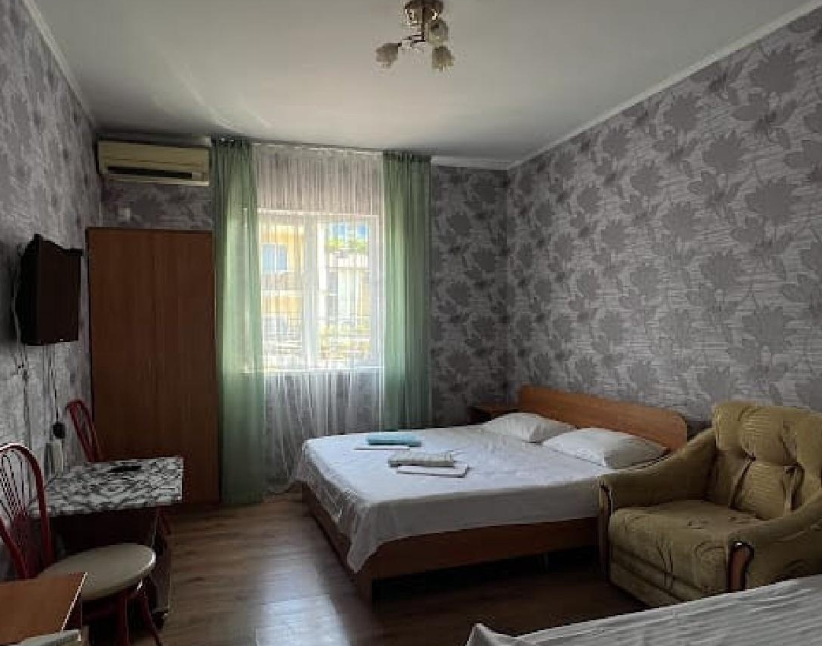 Стандартный 3-местный (без балкона) | Марлита, Краснодарский край