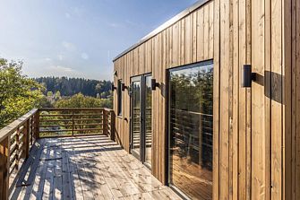 Частный Дом с Видом на Закат и Панорамной Баней