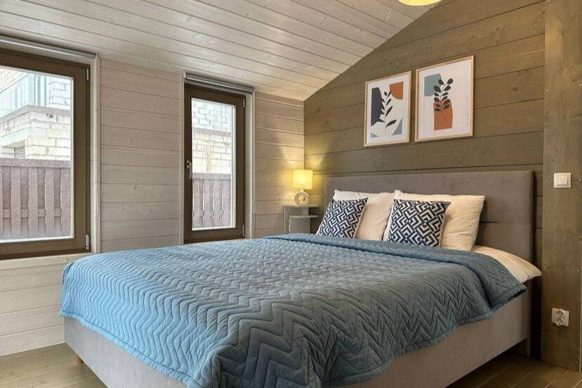 Дубльдом с камином Лес_Озеро_Дом, Московская область: фото 2