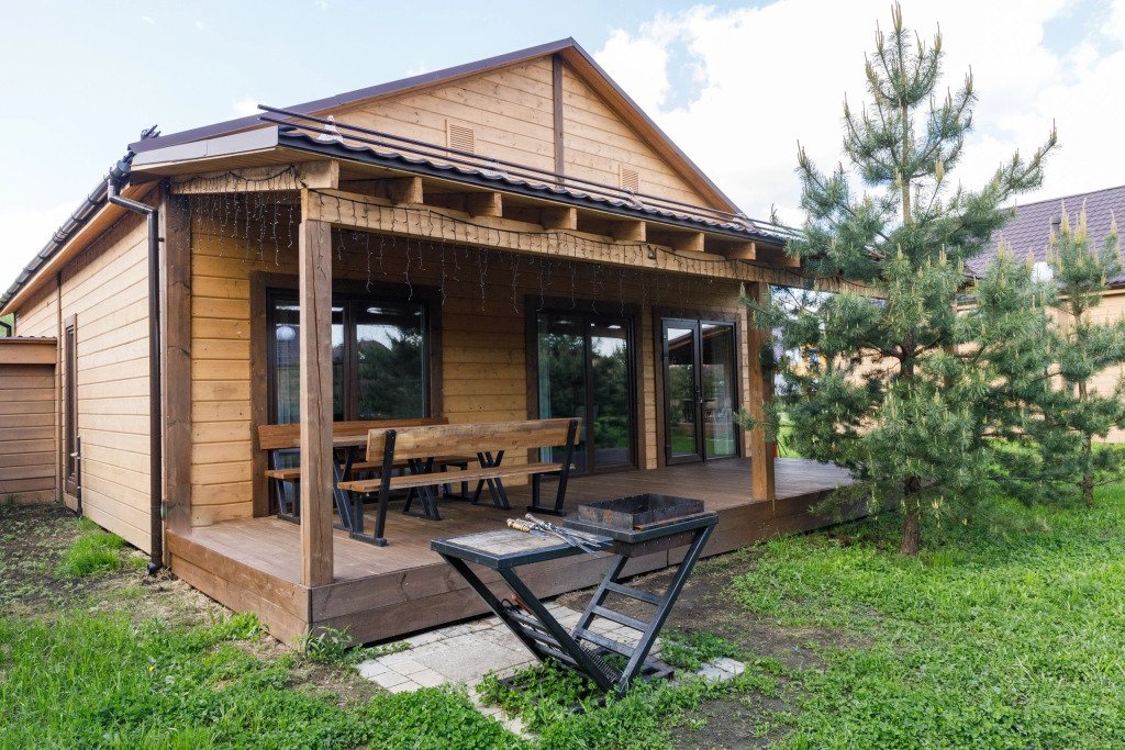 Частный дом 150 метров для отдыха рядом со Звенигородом, Одинцовский район, Московская область