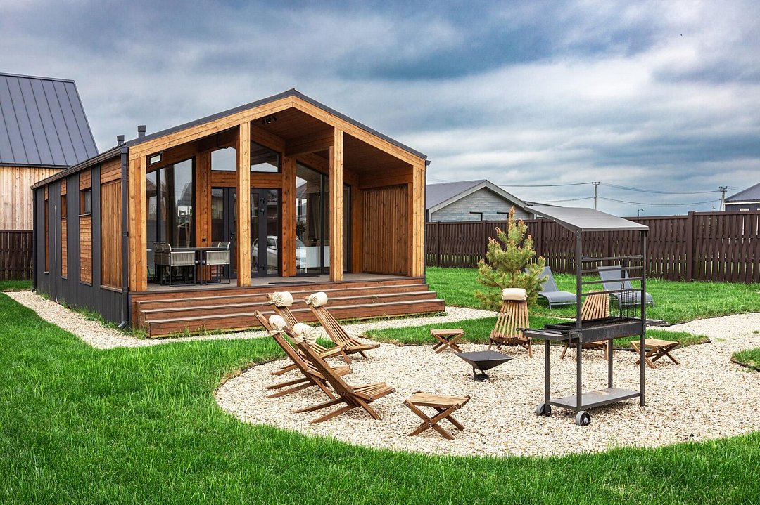 Дом Стильная Мальта Лес_Озеро_Дом, Московская область, село Семеновское Ступинский район деревня Дубечино село Ивановское, городской округ Ступино