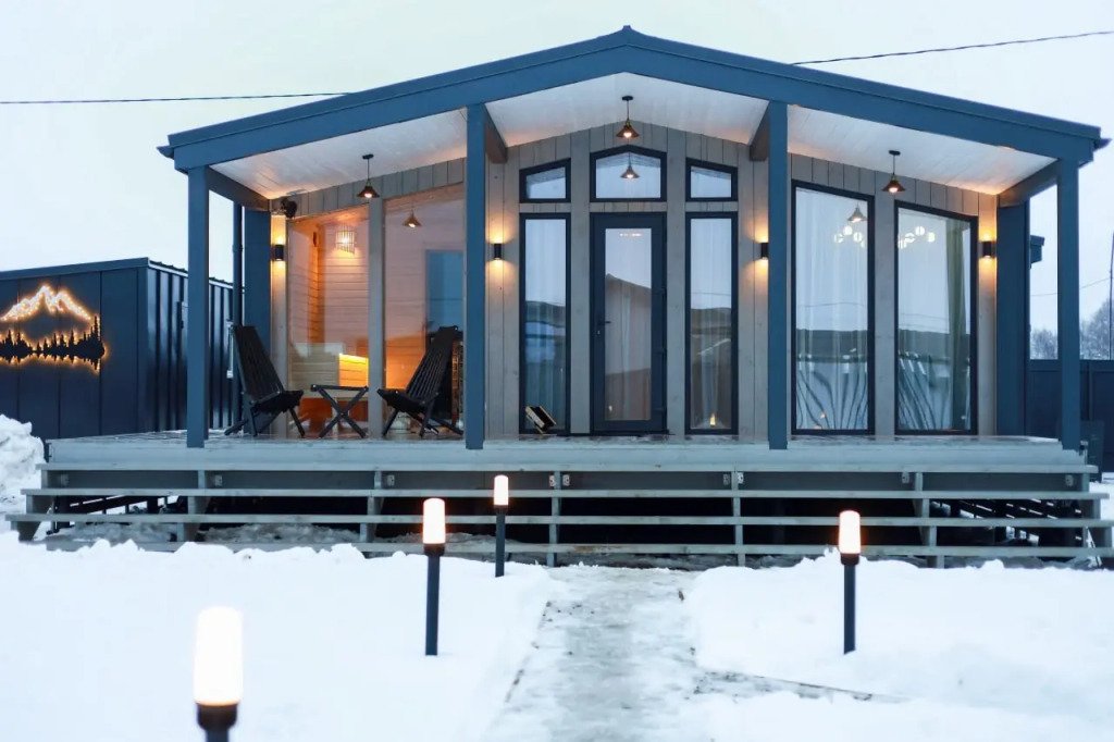 Частный дом BarnHouse с сауной рядом с Сорочанами, Московская область: фото 2