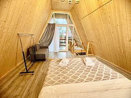 Афрейм 2-уровневый с балконом, База отдыха Daut Resort, Архыз