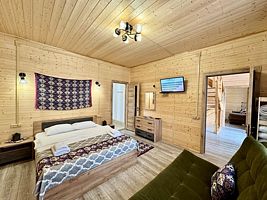 Бунгало 2-этажный с 3-спальнями, База отдыха Daut Resort, Архыз