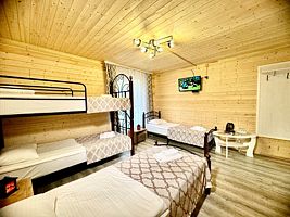 Стандарт 2-местный с односпальными кроватями, База отдыха Daut Resort, Архыз