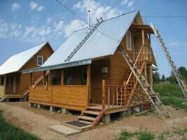 Гостевой домик с печкой, База отдыха Три озера, Осташковский район