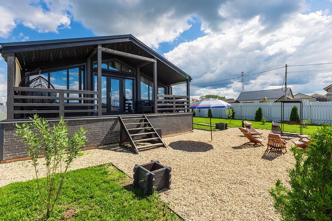 Дом House с баней Лес_Озеро_Дом, Московская область, деревня Лопотово Солнечногорск Солнечногорский район деревня Пятница