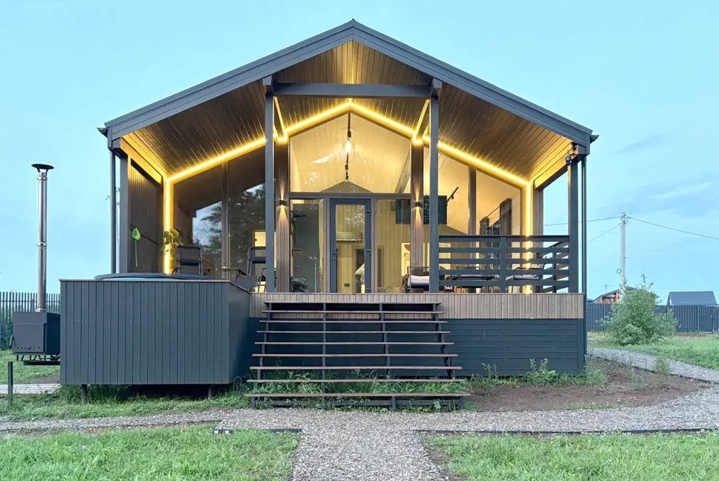 Частный Дом с сауной у купелью в 300 метрах от водохранилища, Коломенский район, Московская область