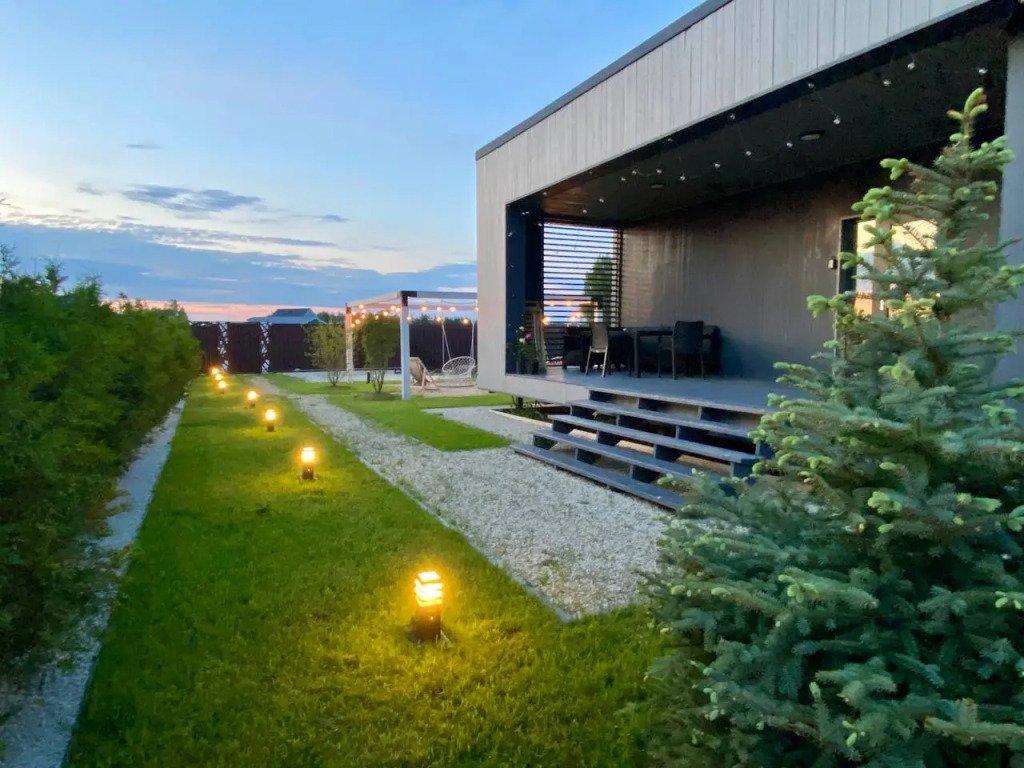 Частный дом с красивой костровой зоной, Московская область: фото 5