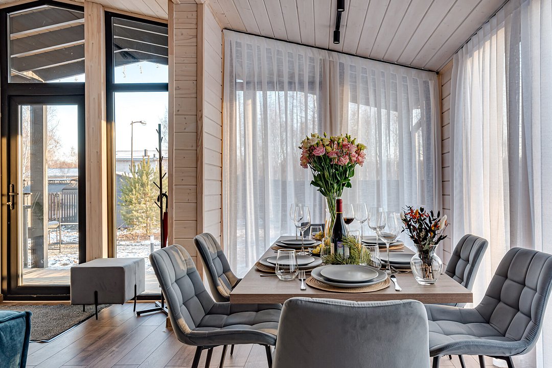 Шале с саунoй и камином Лес_Озеро_Дом, Московская область: фото 5