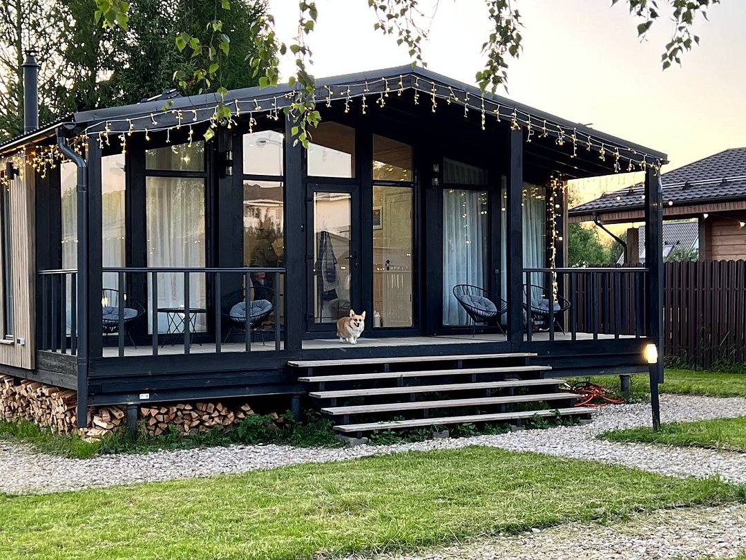 Дом Шале с саунoй и камином Лес_Озеро_Дом, Московская область, Мышенское Ступинский район деревня Дубечино село Ивановское, городской округ Ступино село Семеновское