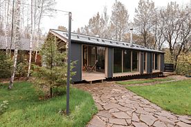 Коттедж с красивым видом из окна, Дом в аренду Chalet Forest, Шадрино